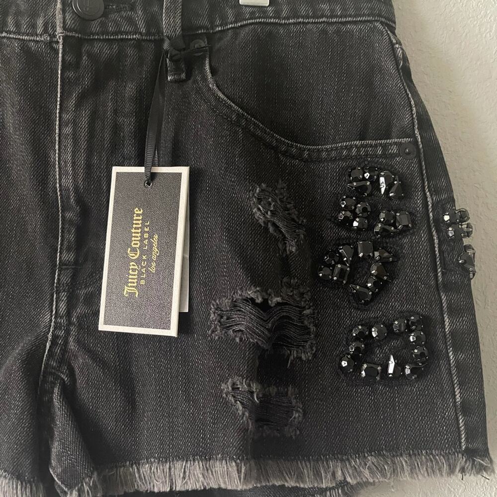 Juicy Couture Black Label Embellished‎ Shorts - Picture 4 of 8
